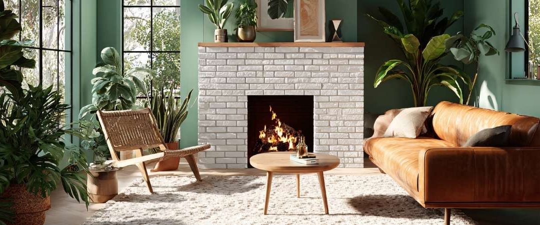Soggiorno e caminetto: binomio perfetto