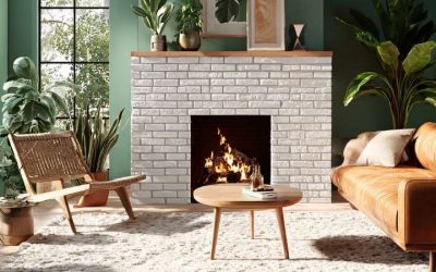 Soggiorno e caminetto: binomio perfetto